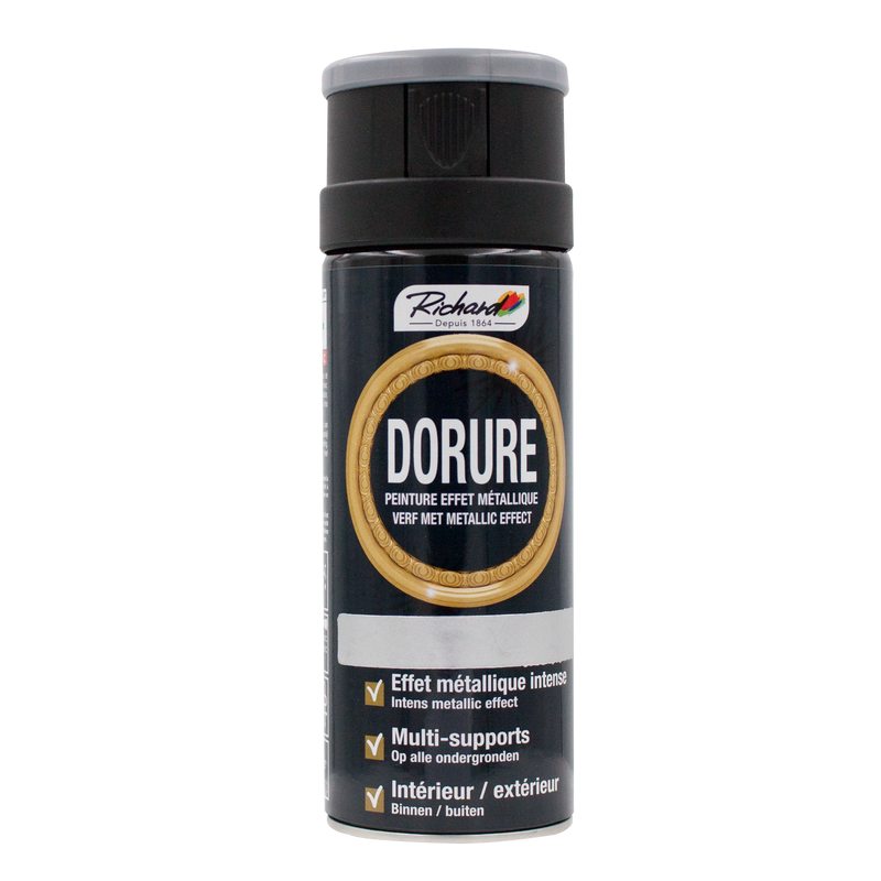 Peinture DORURE Acrylique argent Brillant 0,4 L