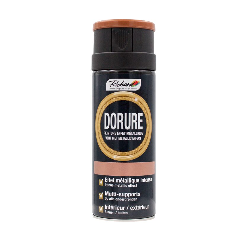 Peinture DORURE Acrylique cuivre Brillant 0,4 L