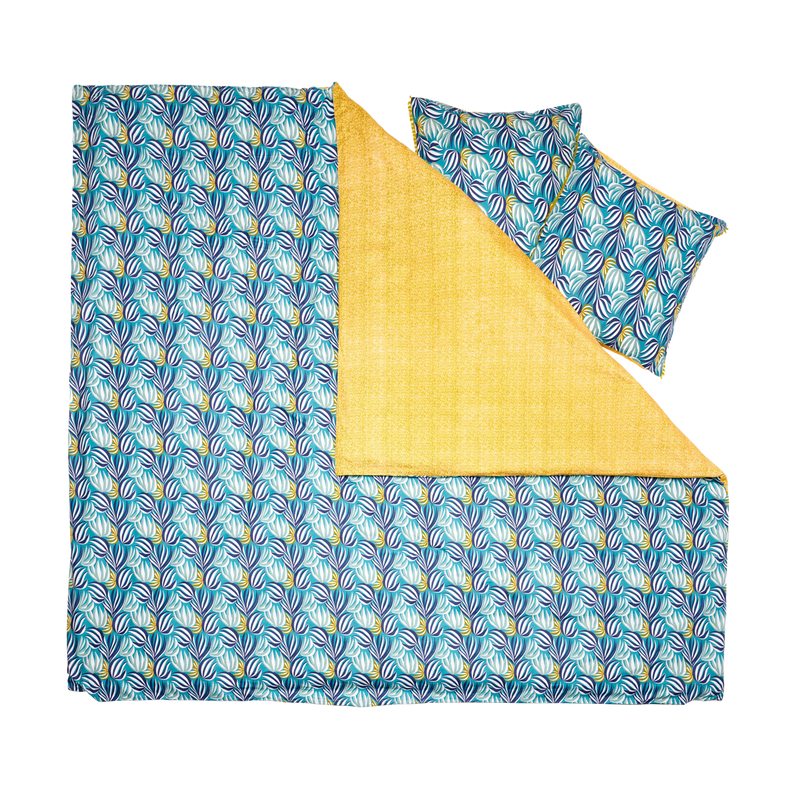 Parure de lit en toile de coton PLANTATION 260 x 240 cm
