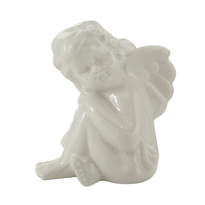 Figurine ROMEO coloris blanc