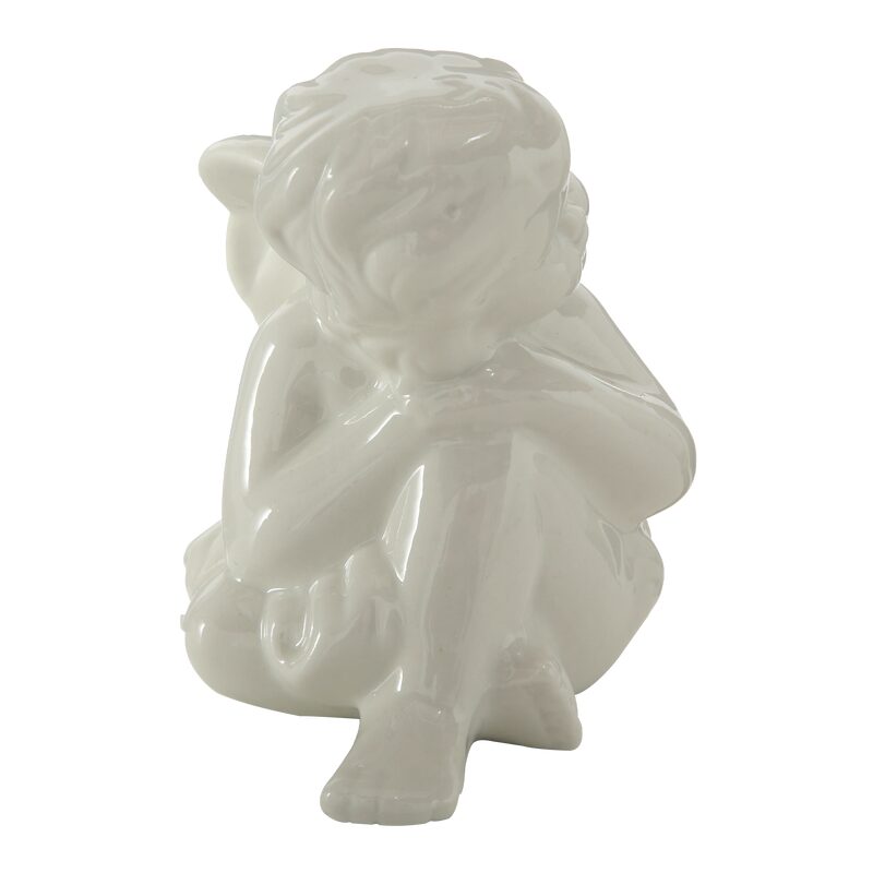 Figurine ROMEO coloris blanc