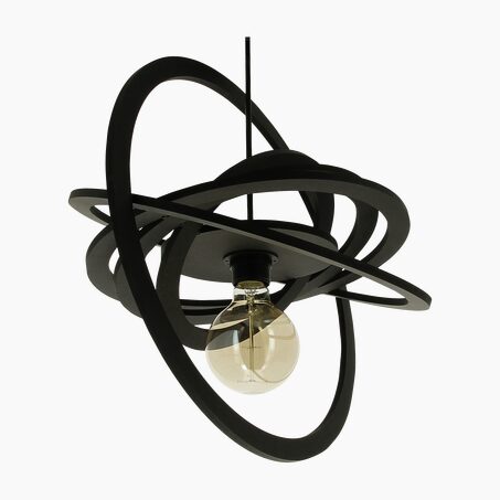 Suspension REVOLUTION gris anthracite 43,5 x 43,5 cm