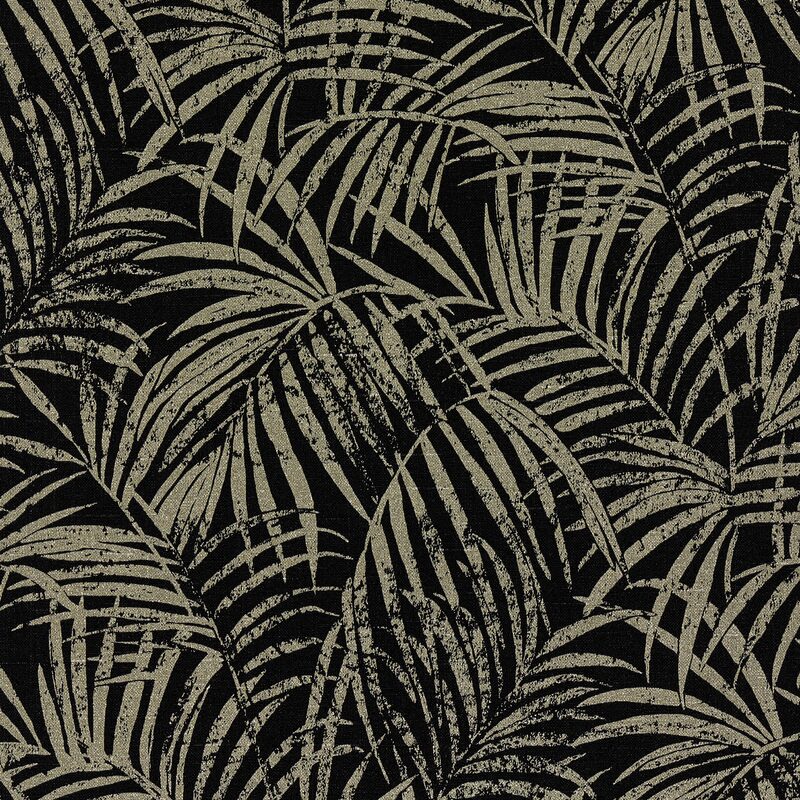 Papier peint intissé SALMA coloris noir