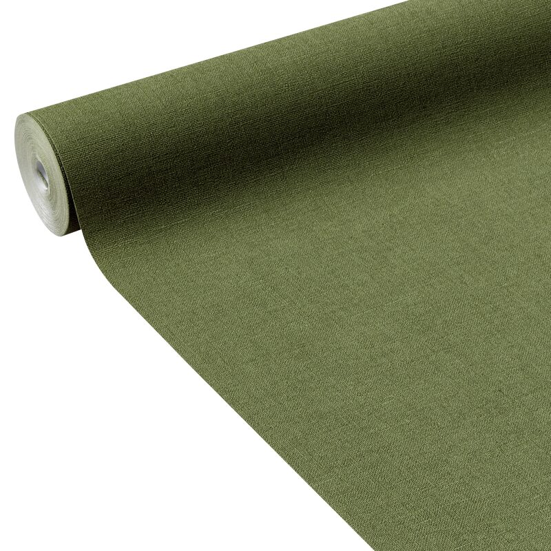 Papier peint intissé FLORENTINE coloris kaki