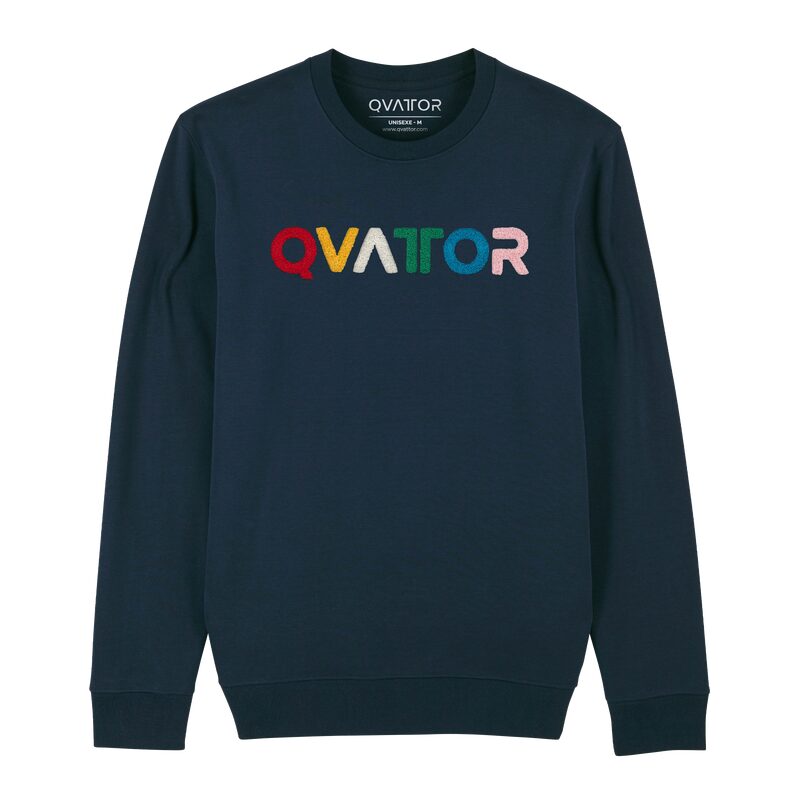 Sweat sans capuche QVATTOR BOUCLETTE M