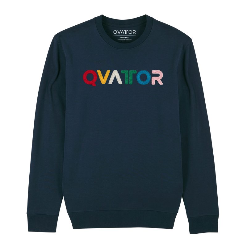 Sweat sans capuche QVATTOR BOUCLETTE L