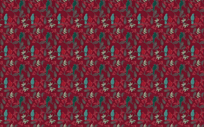 Papier peint intissé JALAPA coloris multicolore