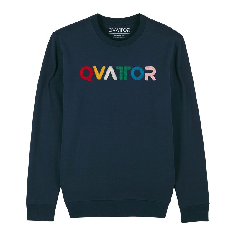 Sweat sans capuche QVATTOR BOUCLETTE XL