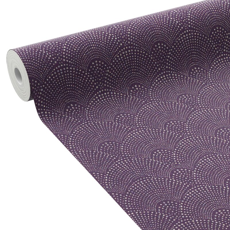 Papier peint intissé OKINO coloris violet