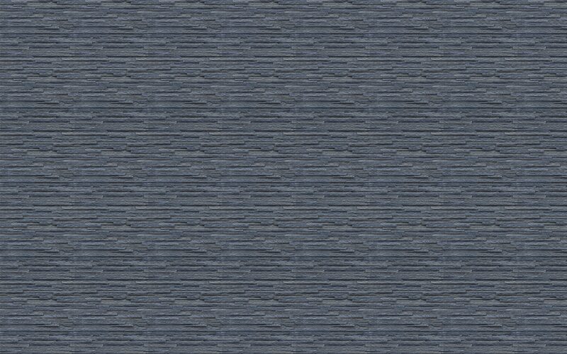 Papier peint intissé PARKER coloris bleu pétrole