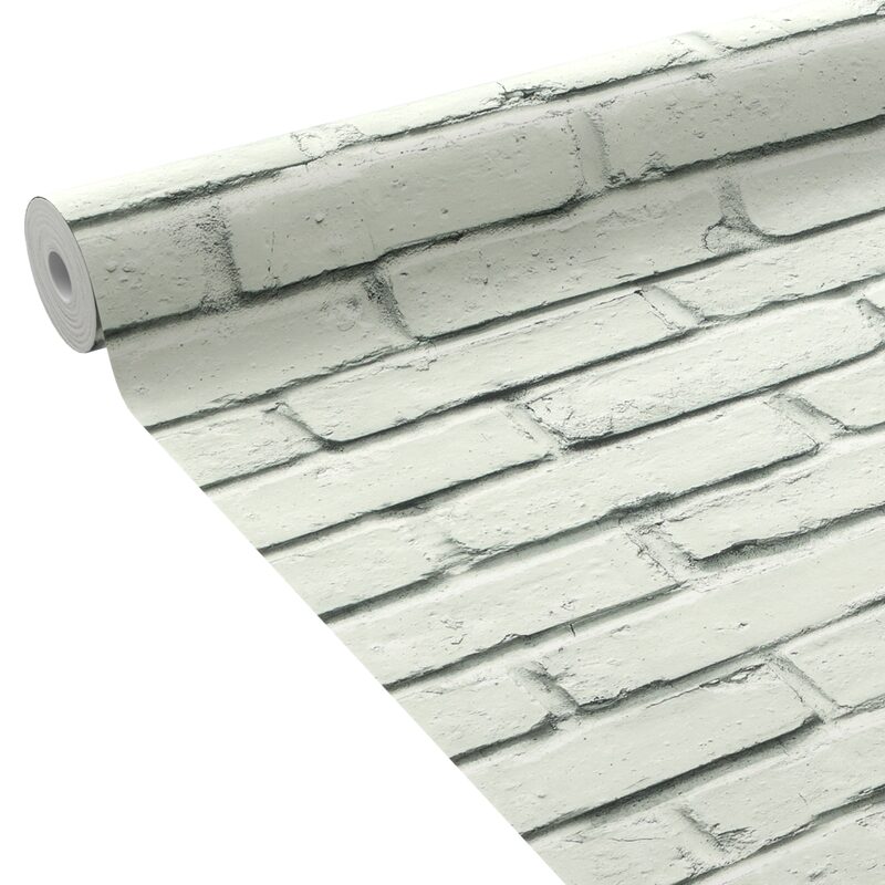 Papier peint intissé JEFFERSON coloris blanc