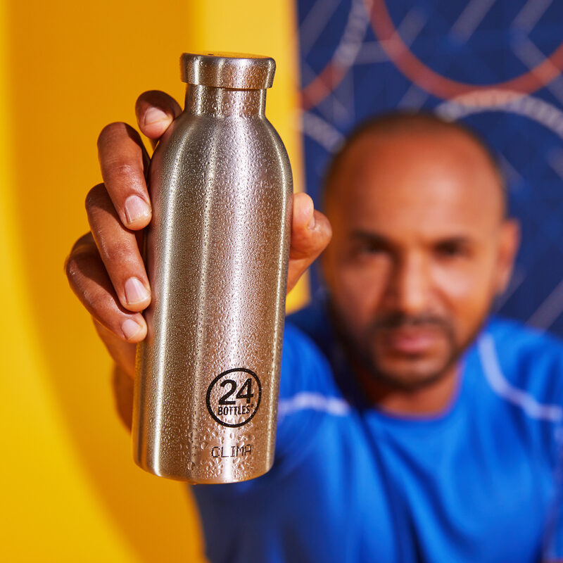 Thermos CLIMA coloris acier