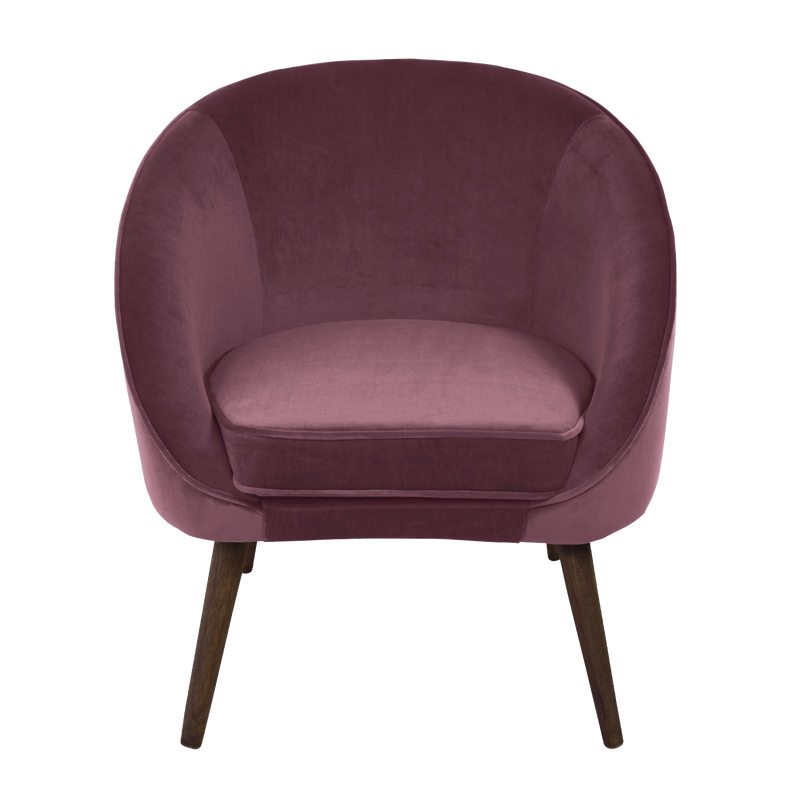 Fauteuil SAFIR coloris rose