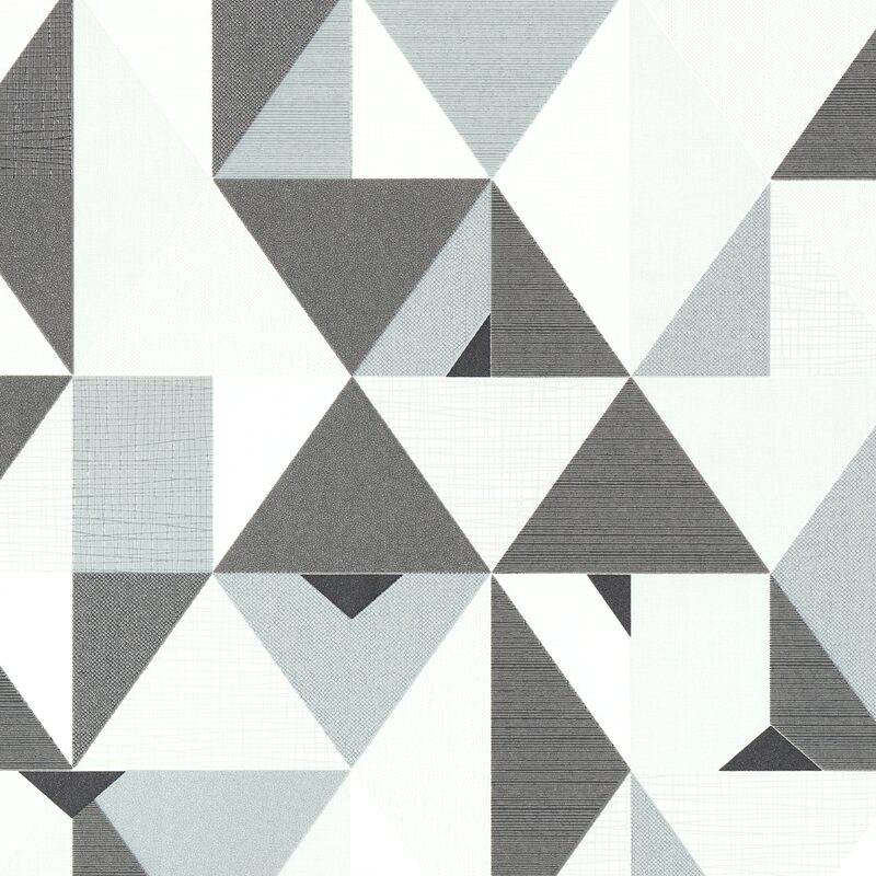 Papier peint intissé NEOS coloris gris moyen