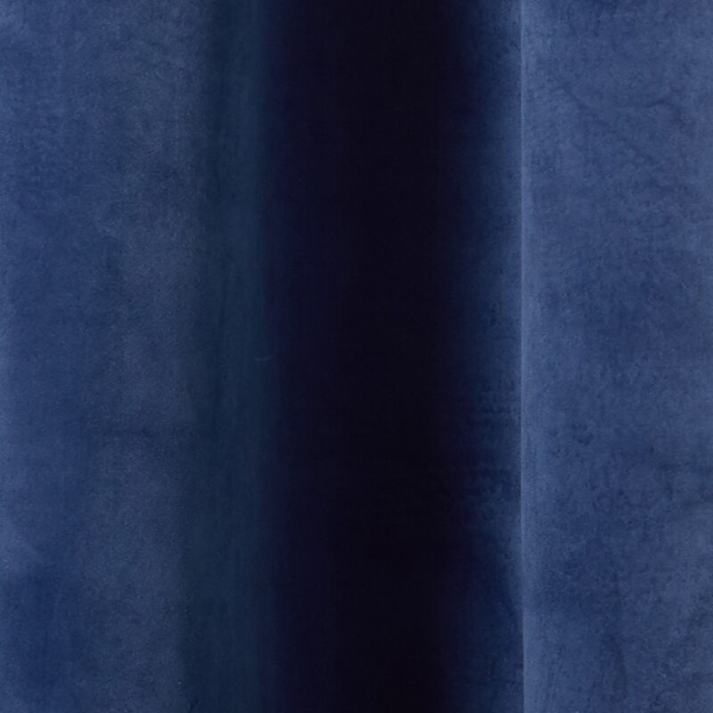 Rideau NEGRESCO coloris bleu outremer 140 x 260 cm