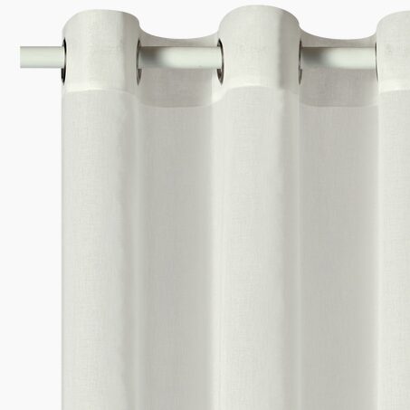 Voilage SELVA coloris blanc 140 x 240 cm
