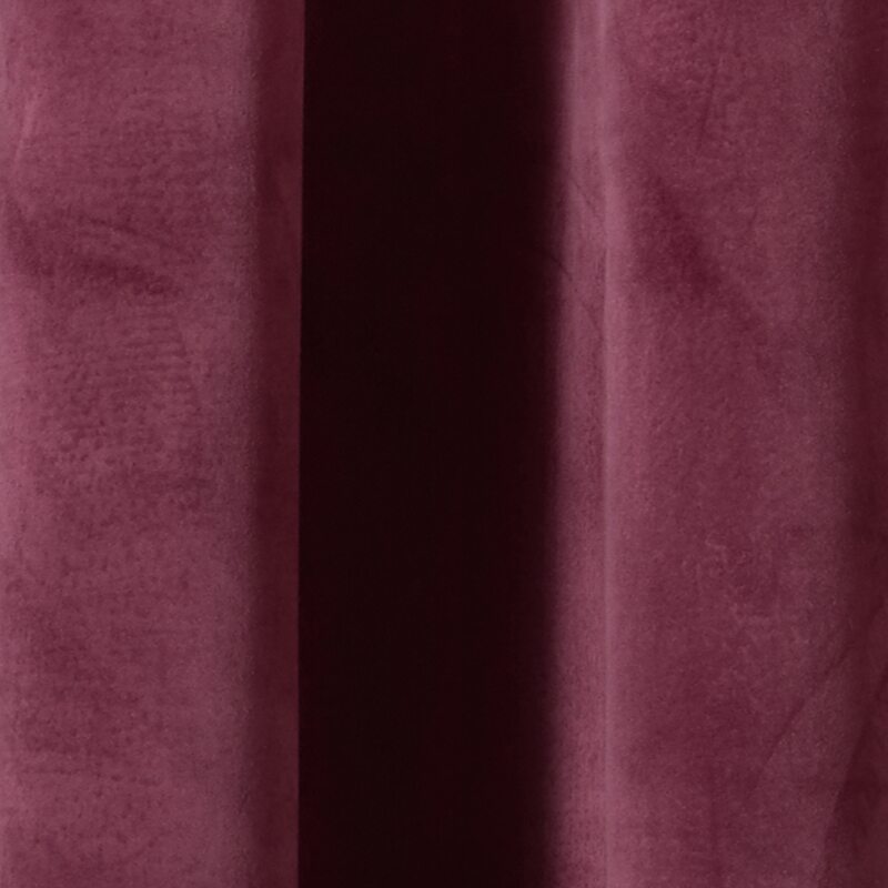 Rideau NEGRESCO coloris lie de vin 140 x 260 cm