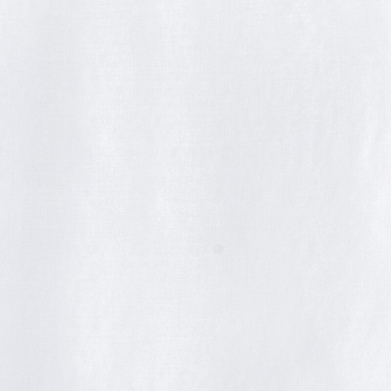 Vitrage MAHAENA coloris blanc 60 x 120 cm