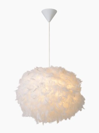 Suspension GOOSY SOFT coloris blanc 45 x 50 cm