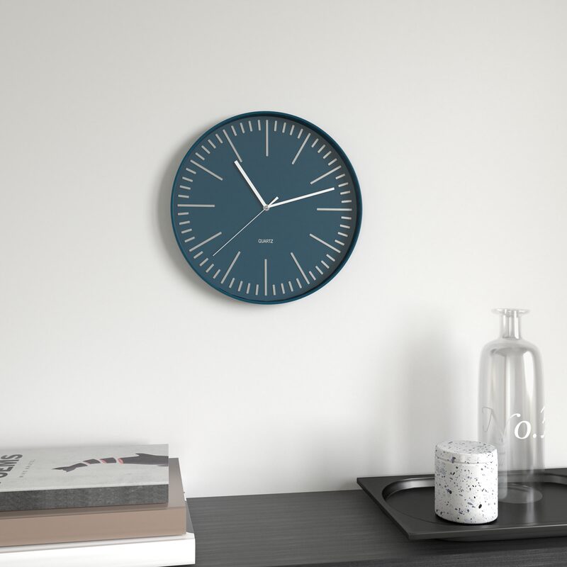 Horloge ANAKIN coloris bleu canard