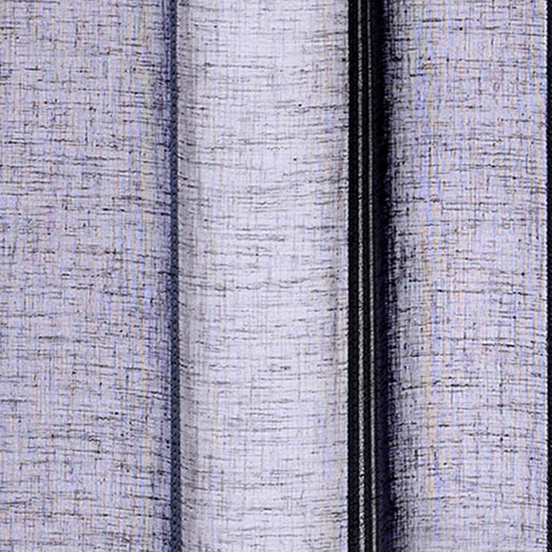 Voilage SELECT coloris bleu nuit 140 x 240 cm
