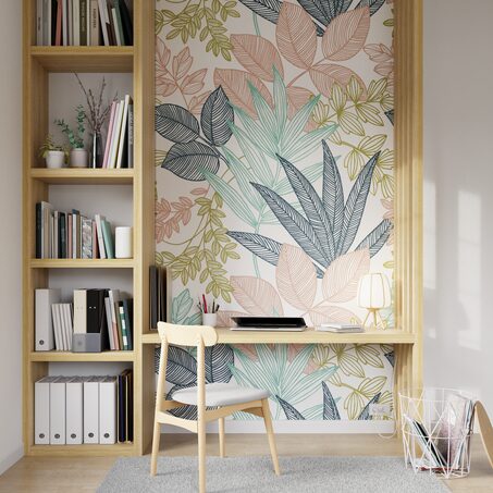 Papier peint panoramique L MAHANA 159 x 280 cm multicolore