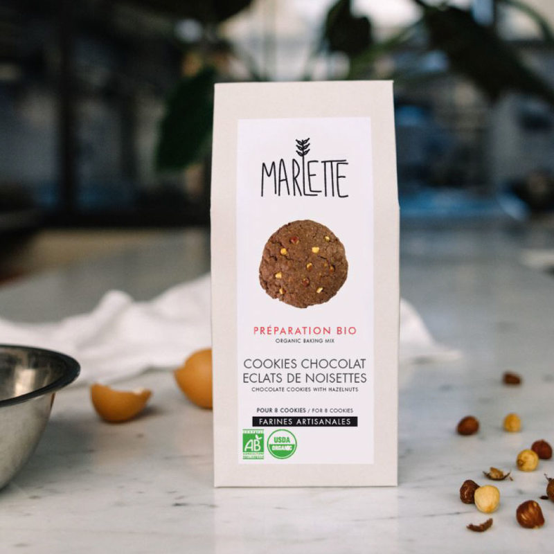 Préparation gâteau COOKIES CHOCOLAT & ÉCLATS DE NOISETTES
