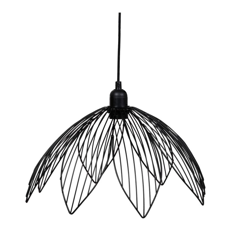 Suspension ELISE coloris noir 36,5 x 27 cm