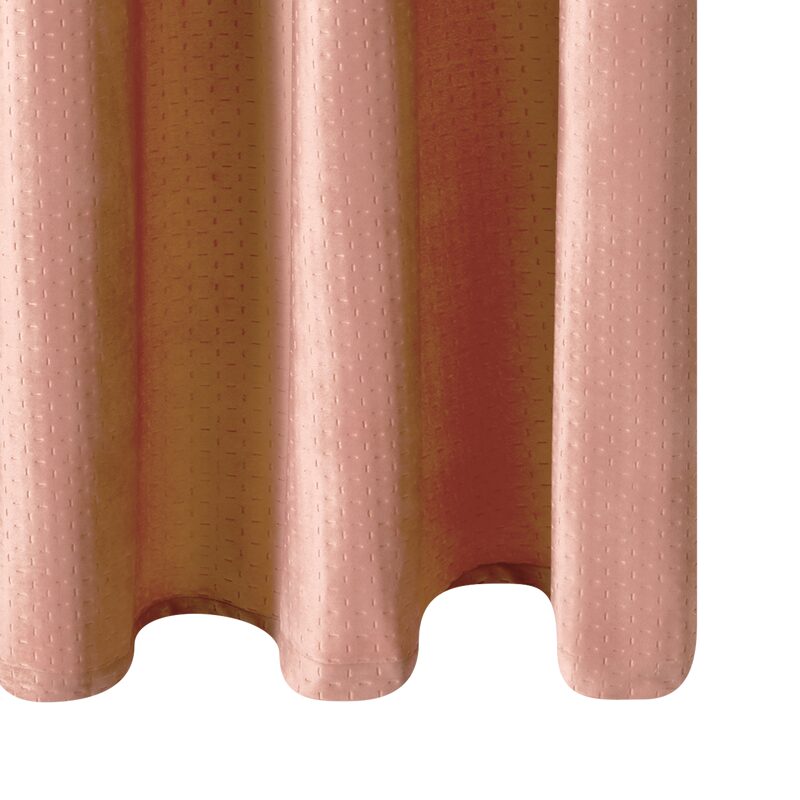 Rideau SAMARA coloris rose thé 140 x 260 cm