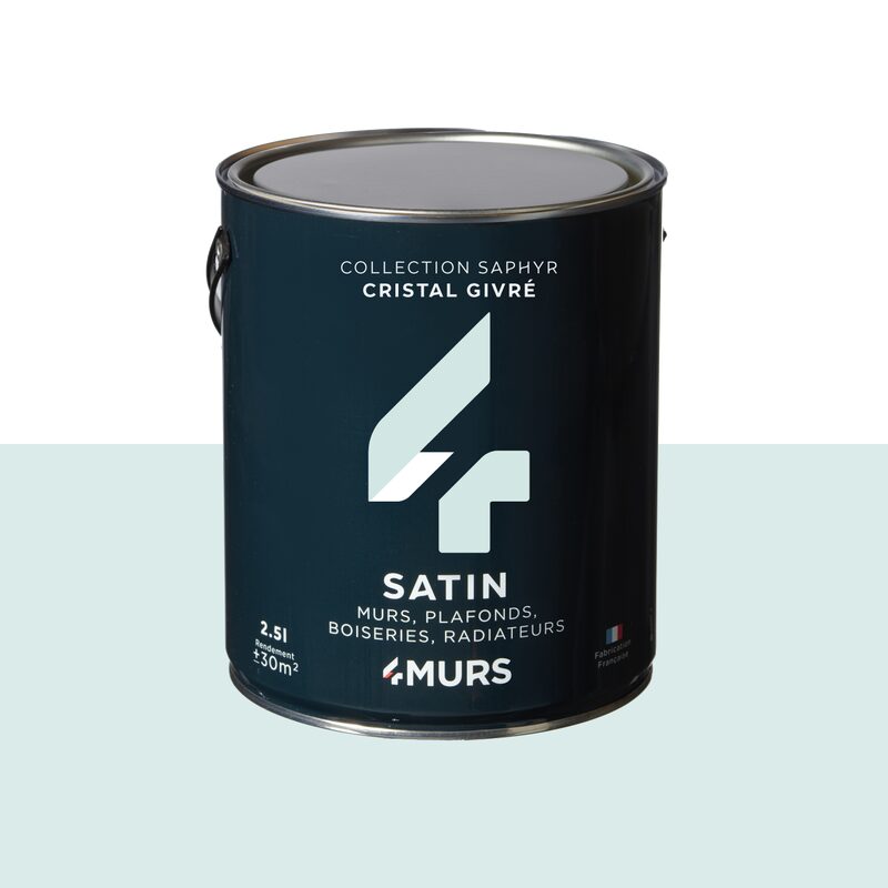 Peinture SAPHYR Alkyde cristal givré Satiné 2,5 L