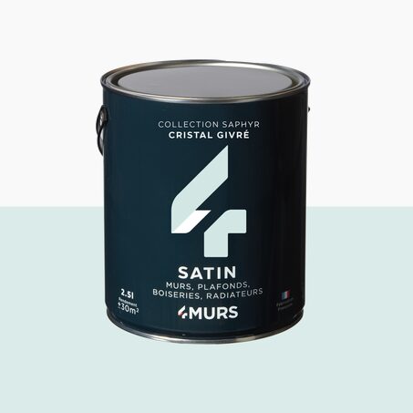 Peinture SAPHYR Alkyde cristal givré Satiné 2,5 L