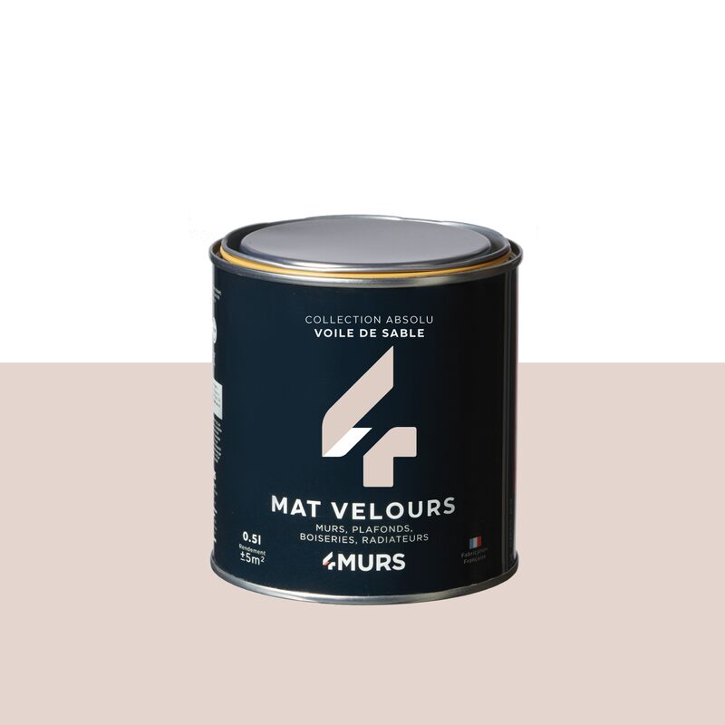 Peinture ABSOLU Acrylique voile de sable Mat 0,5 L