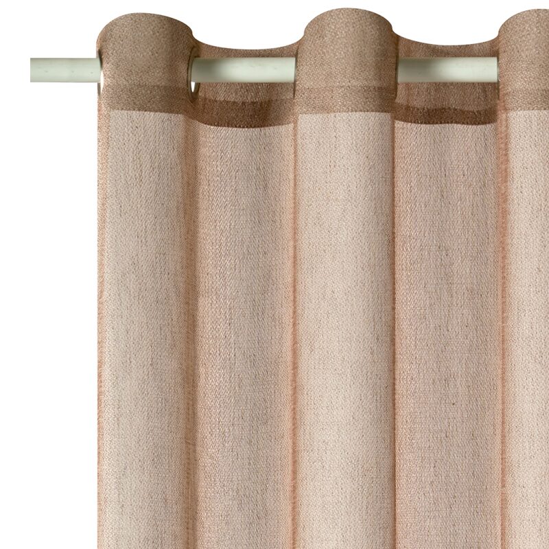 Voilage SCHIAPA coloris mordoré 140 x 240 cm