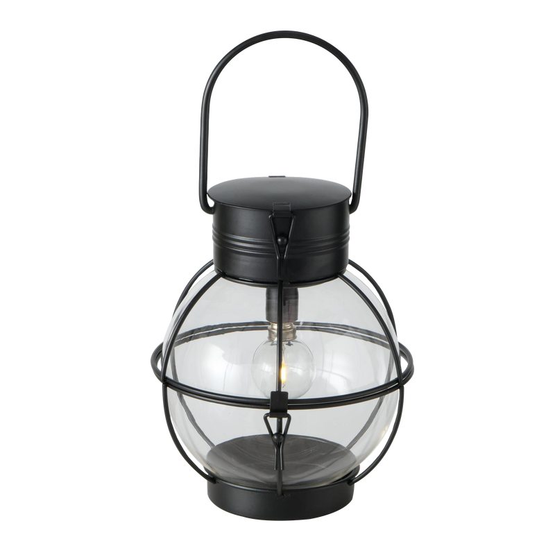 Objet lumineux TIMMY coloris noir 20 x 17 cm