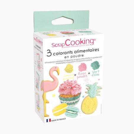 Scrapcooking Décoration de gâteaux COLORANTS ALIMENTAIRES