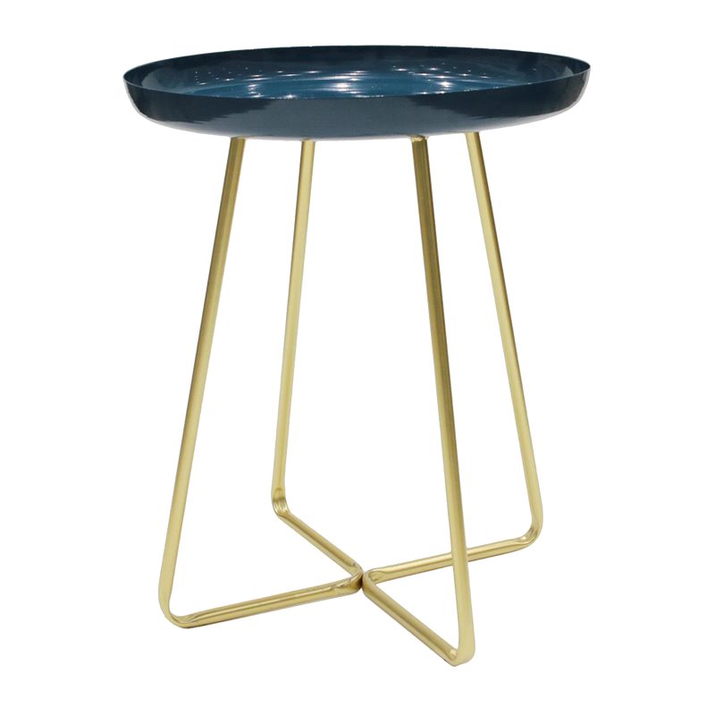 Table ODEON coloris bleu nuit