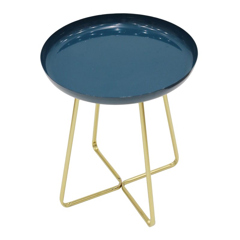 Table ODEON coloris bleu nuit