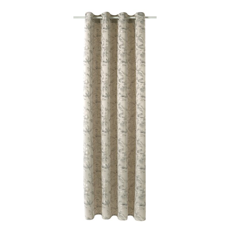 Rideau OMBRAGE coloris Gris clair 140 x 260 cm