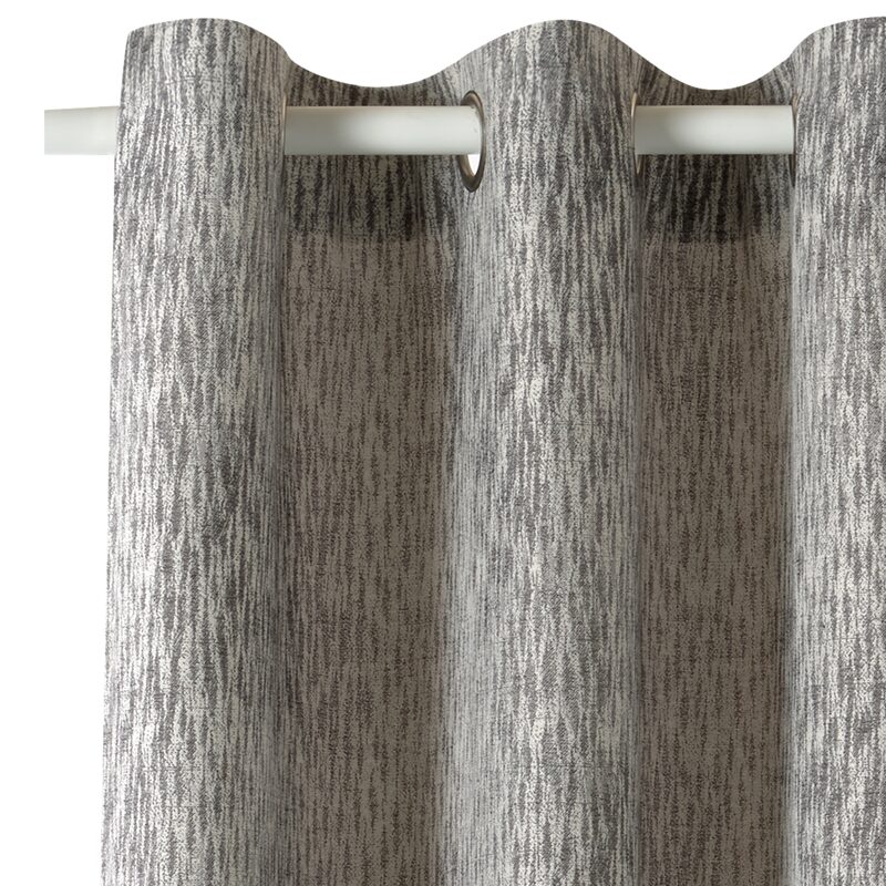 Rideau YUCI coloris gris 140 x 260 cm