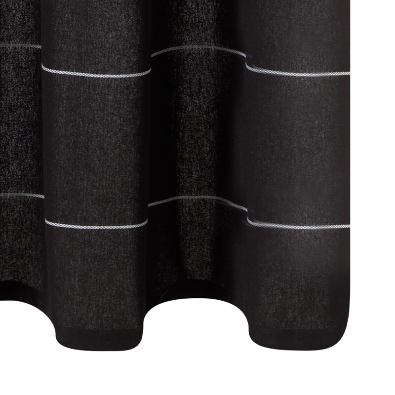Rideau ARPEJIO coloris noir 140 x 260 cm