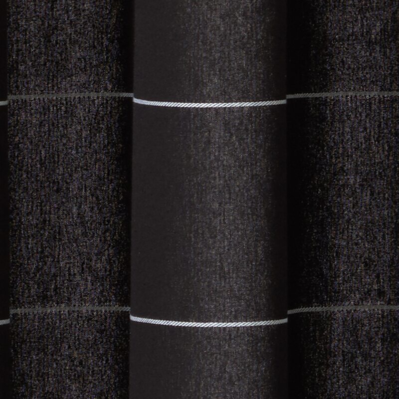 Rideau ARPEJIO coloris noir 140 x 260 cm