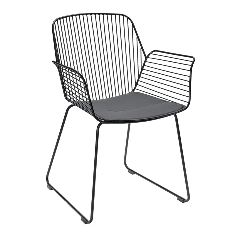 Fauteuil LEWIS coloris noir