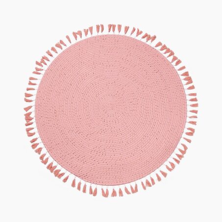 Tapis SANA coloris rose clair