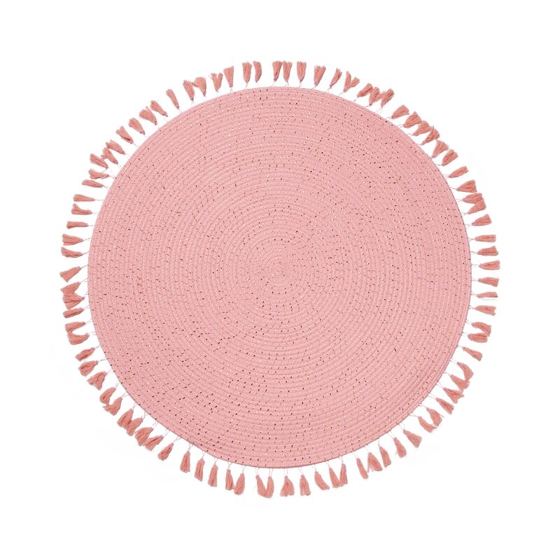 Tapis SANA coloris rose clair 90 cm