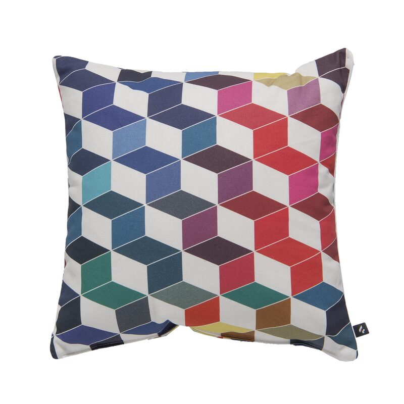 Coussin BICS coloris multicolore 40 x 40 cm