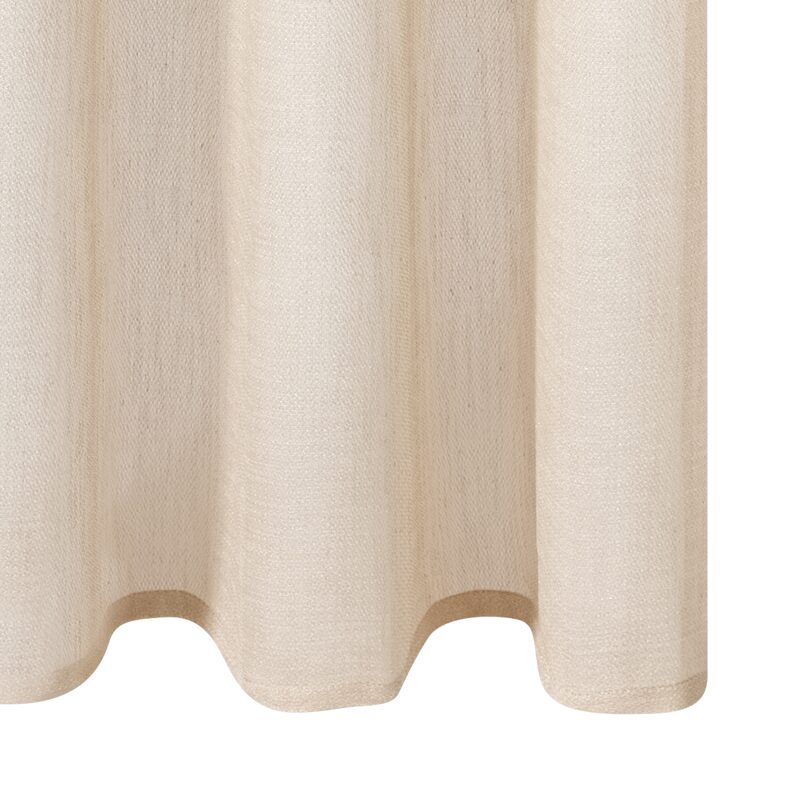 Voilage SCHIAPA coloris beige doré 140 x 240 cm