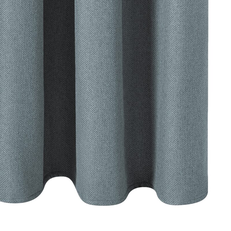 Rideau thermique ANDREA coloris gris perle 140 x 260 cm