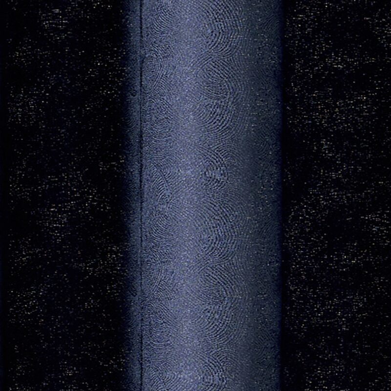 Rideau MASKHA coloris bleu nuit 140 x 260 cm