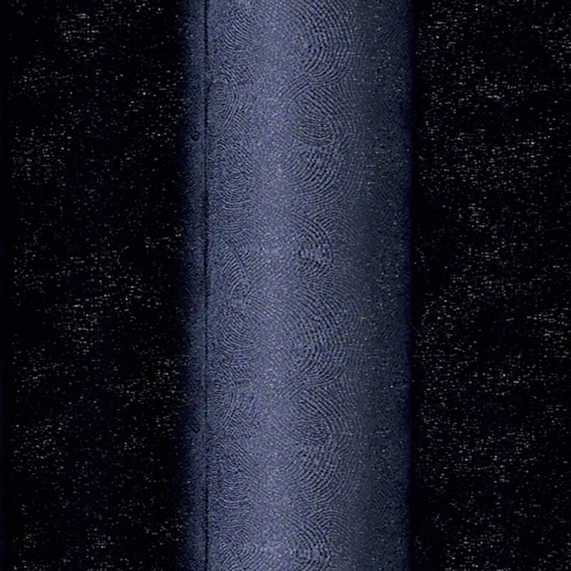 Rideau MASKHA coloris bleu nuit 140 x 260 cm