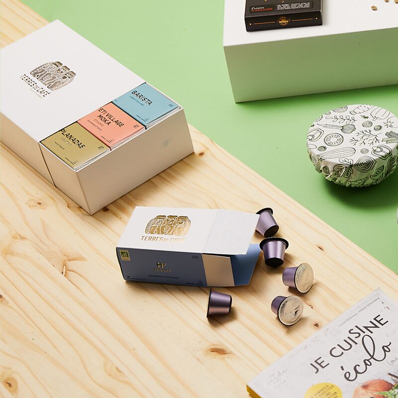Coffret ASSORTIMENT DE CAFES BIO EN CAPSULES